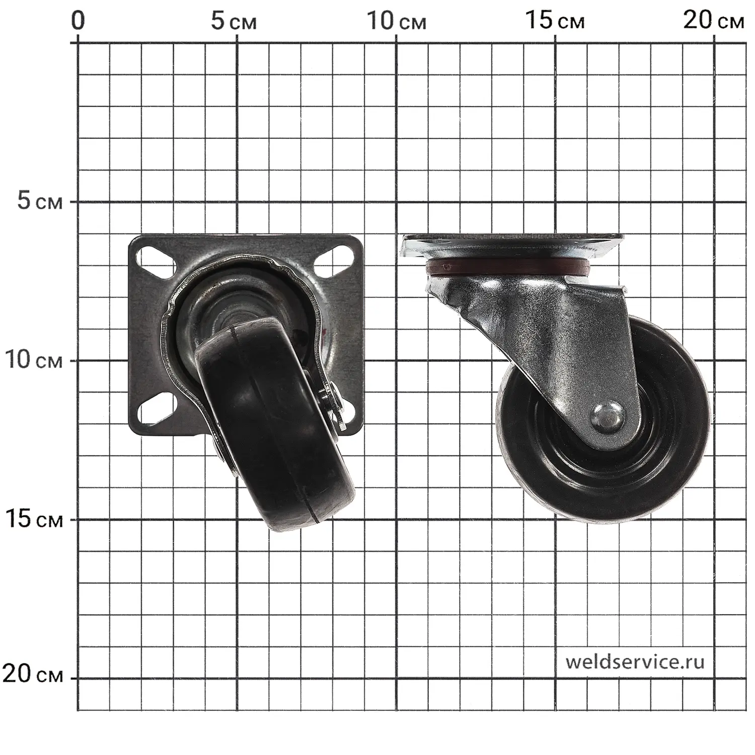 Колесо для источника MZ (поворотное)