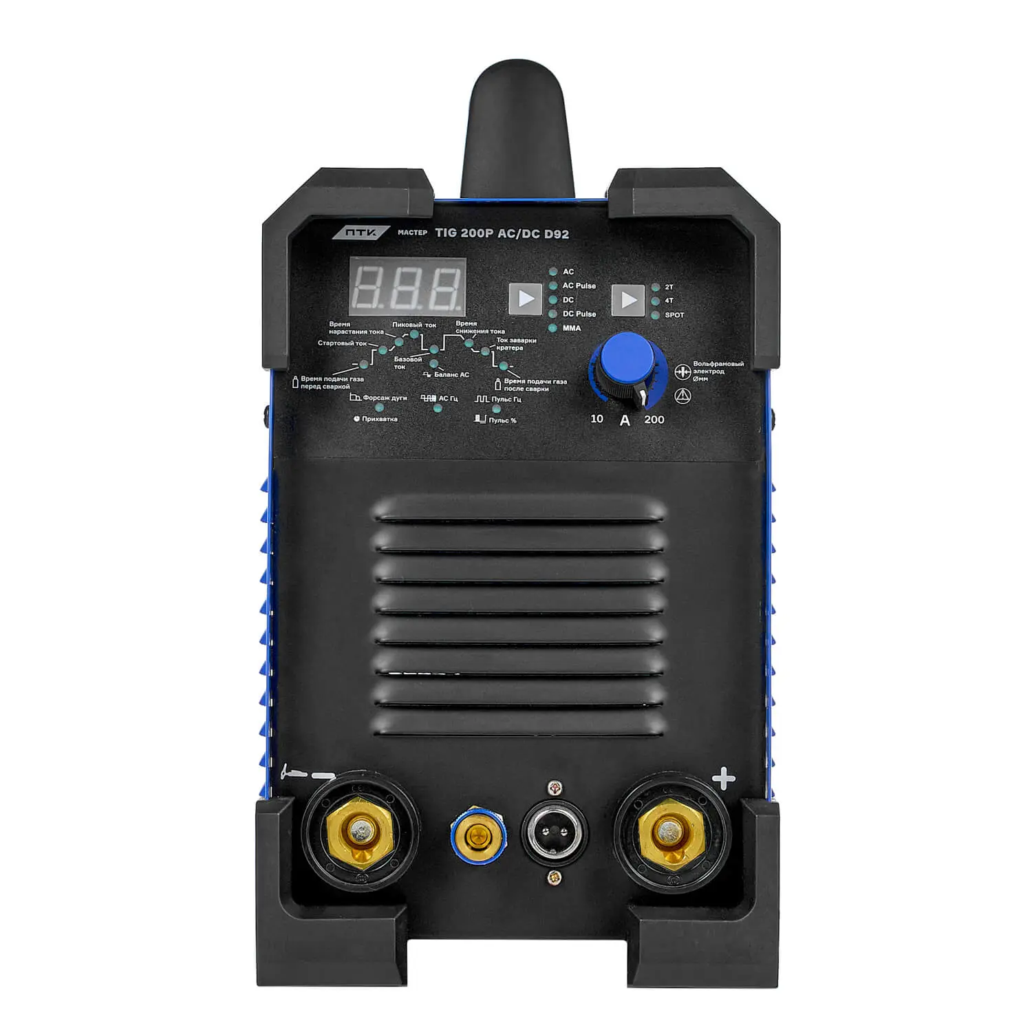 Аргонодуговой сварочный аппарат ПТК МАСТЕР TIG 200 P AC/DC D92