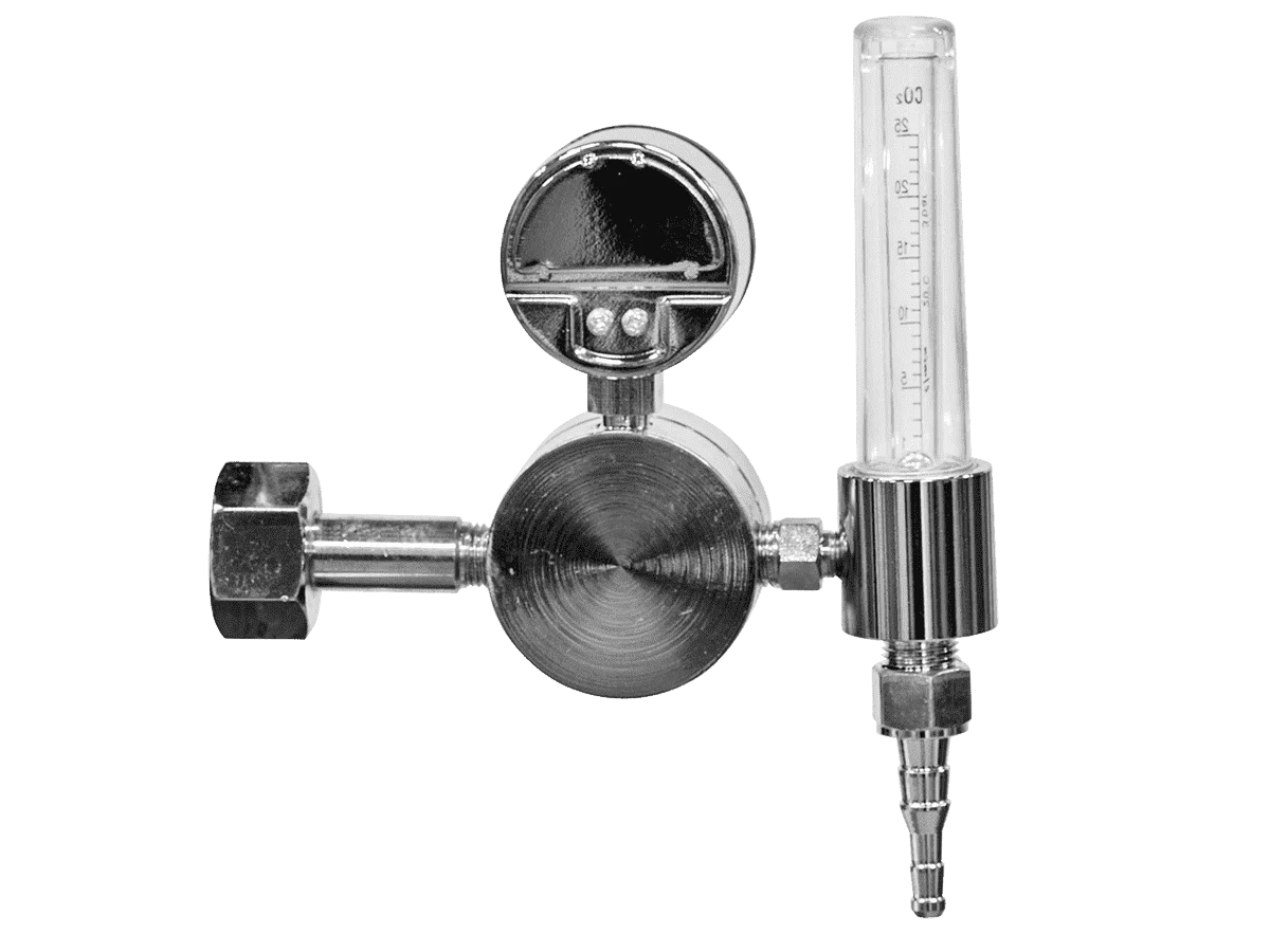 Регулятор расхода углекислотный Сварог У-30-5-Р (манометр + расходомер)