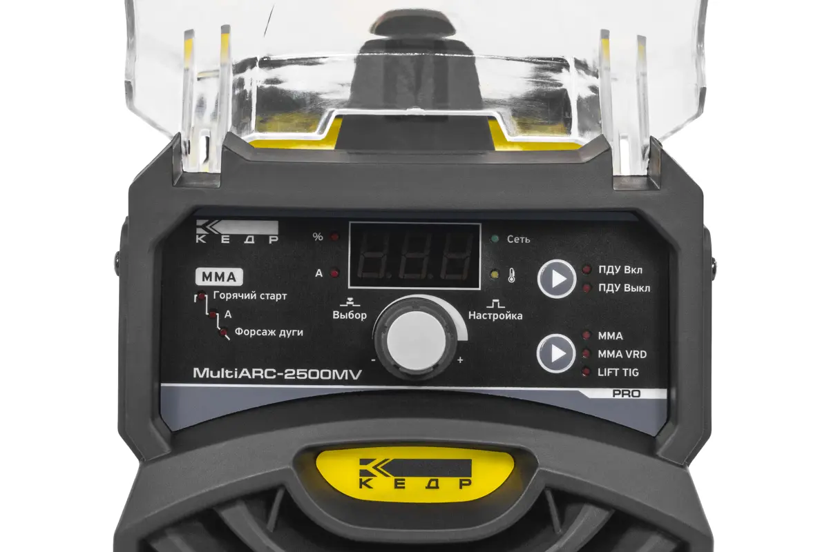 Аппарат инверторный  КЕДР MultiARC-2500MV (Компактный корпус)