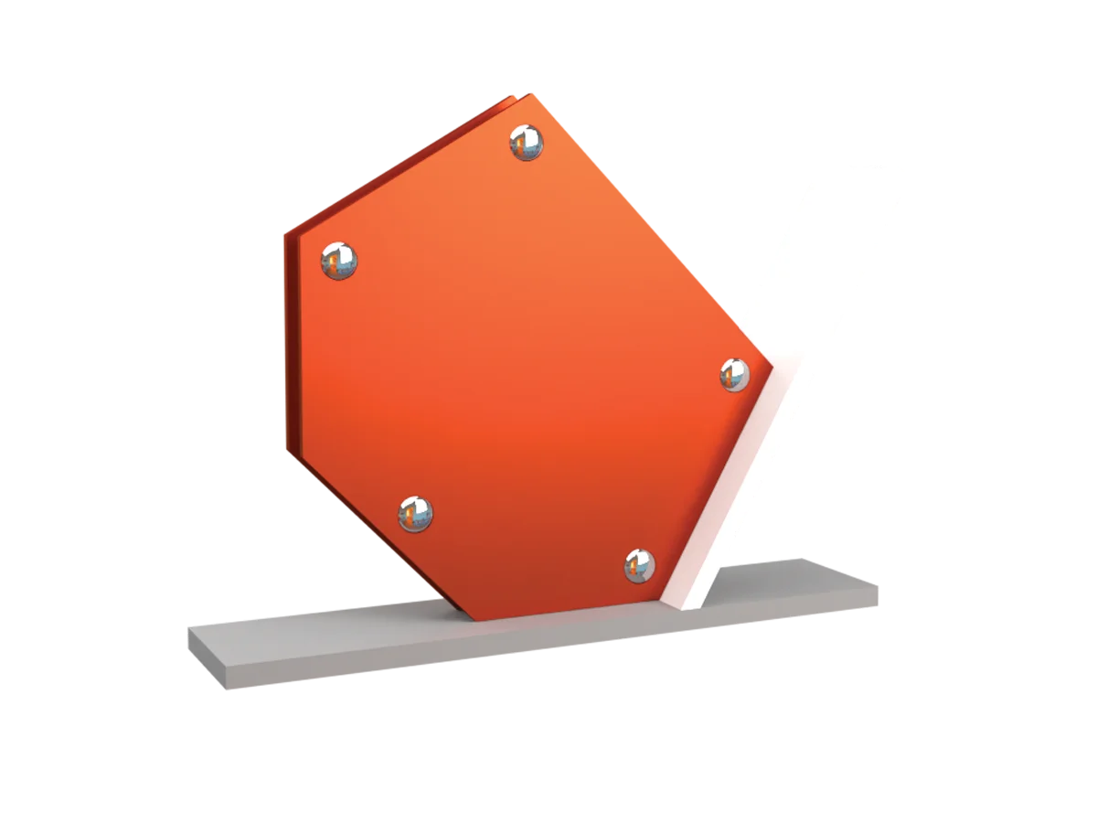 Угольник магнитный МР–34