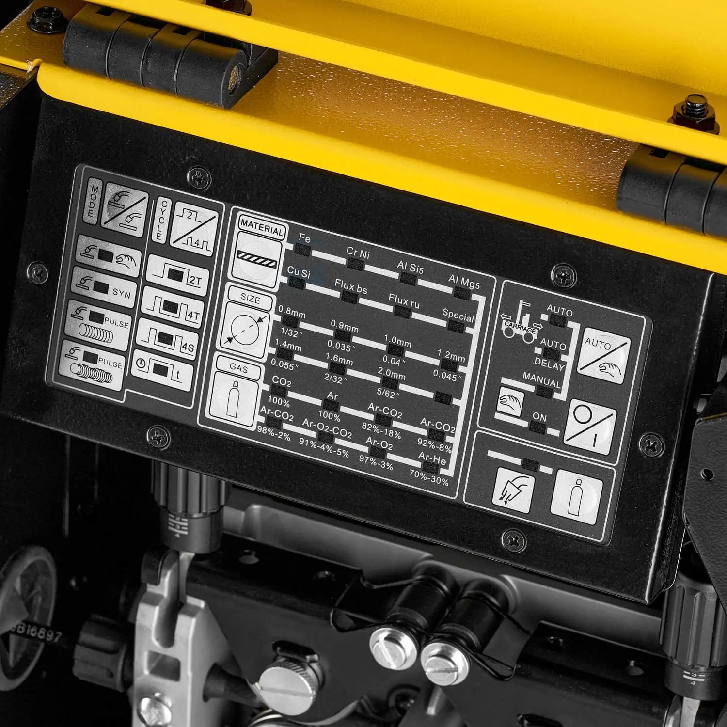 ПОЛУАВТОМАТ ДЛЯ СВАРКИ АЛЮМИНИЯ  ПТК RILON MIG 500 DP TITAN