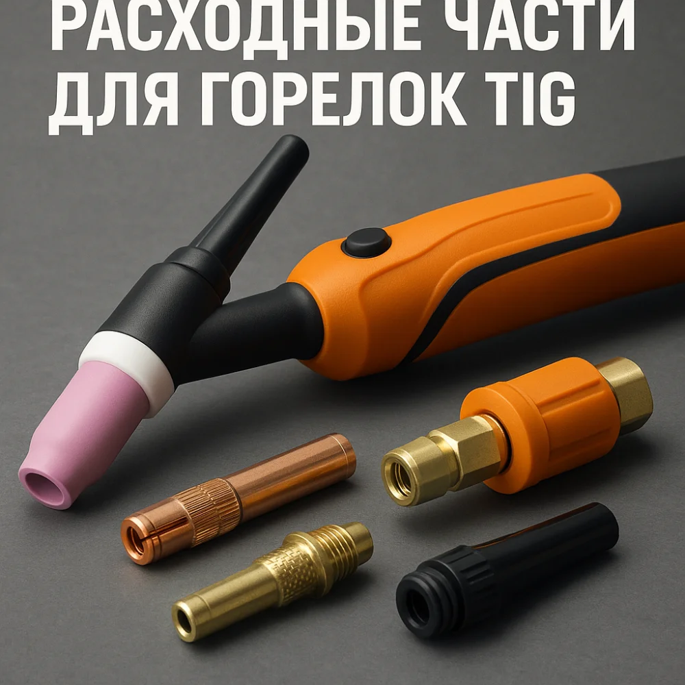 Про расходные части для горелок TIG доступным языком.