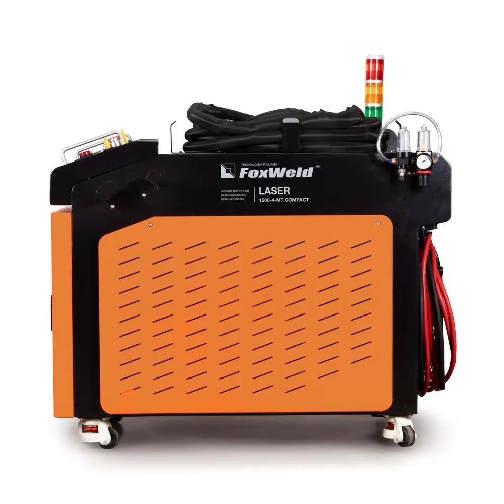 Аппарат для ручной лазерной сварки, резки и очистки FOXWELD LASER 1500-4-МТ COMPACT