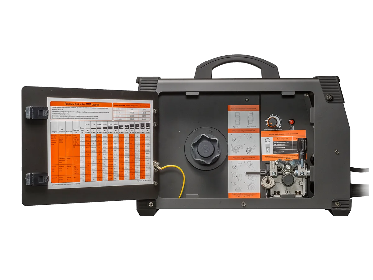 Сварочный полуавтомат REAL MIG 200 (N24002N) BLACK