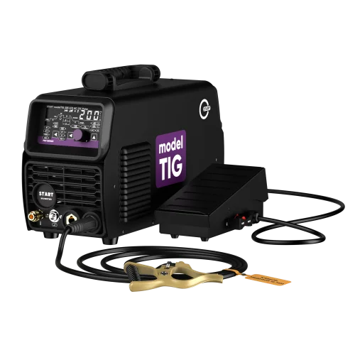 START modelTIG 205 LCD AC/DC TIG PULSE Установка аргонодуговой сварки 3W205APL