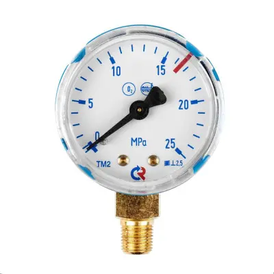 Манометр 25 МПа, кислород