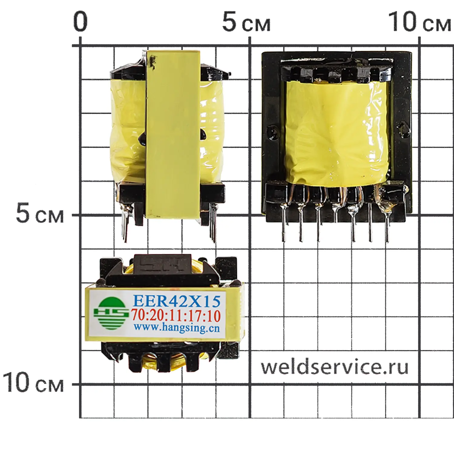 Трансформатор EER42x15/70:20:11:17:10 (MIG200Y)