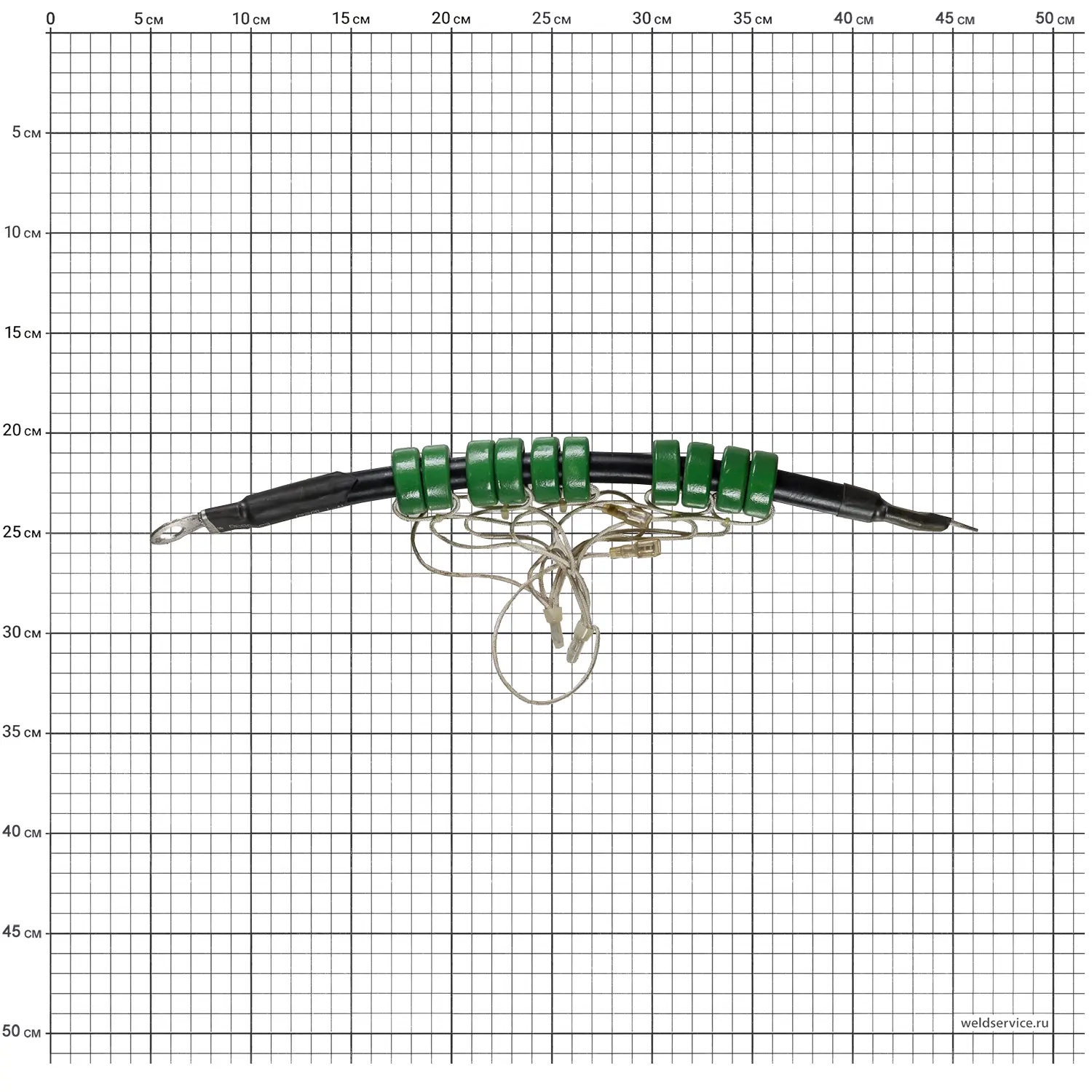 Трансформатор1:1 (31*19*13 поджиг дуги OT70/12) (TIG500P(W302))