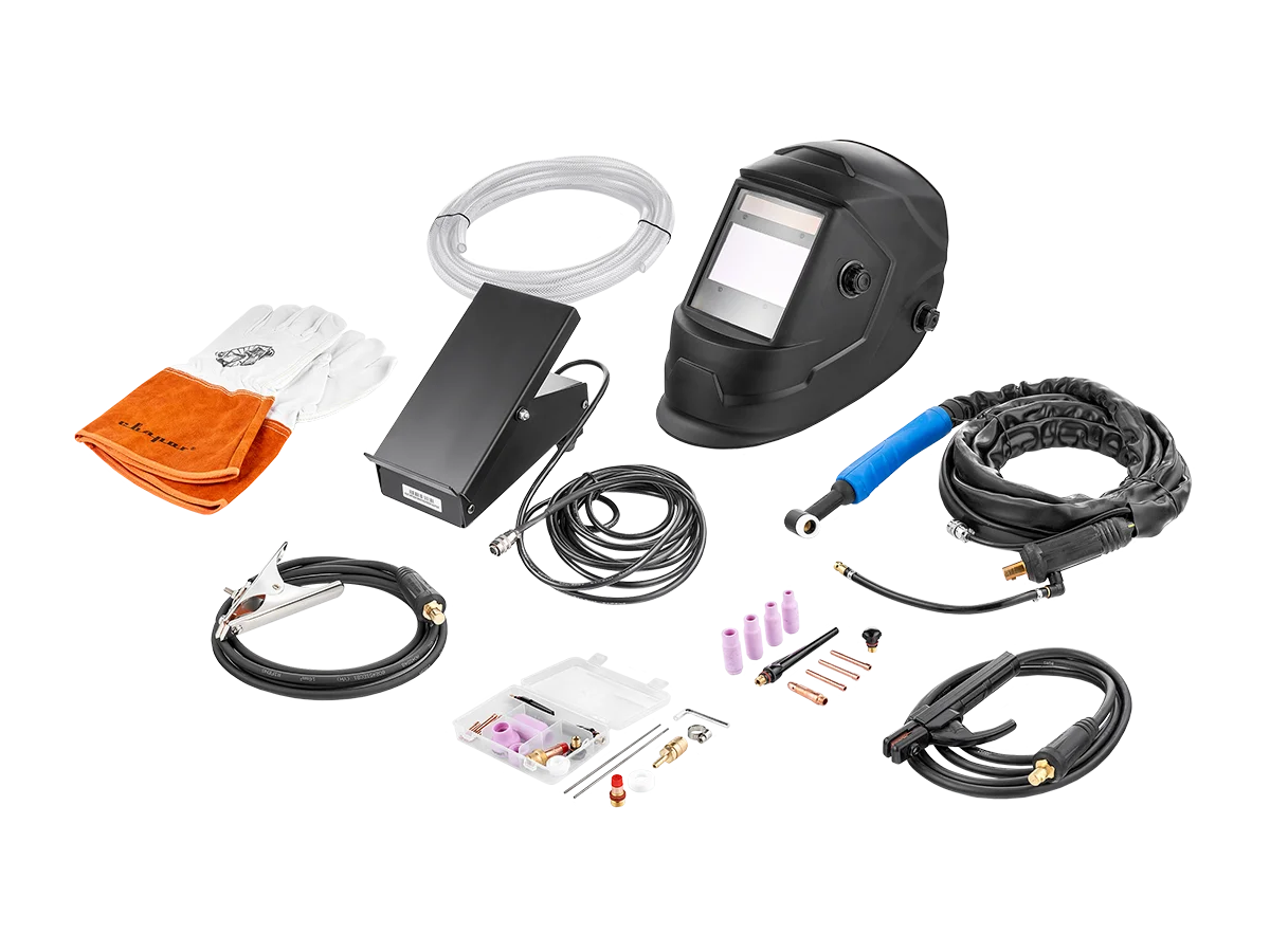 Аргонодуговой сварочный аппарат REAL TIG 200 P AC/DC BLACK (E201B)