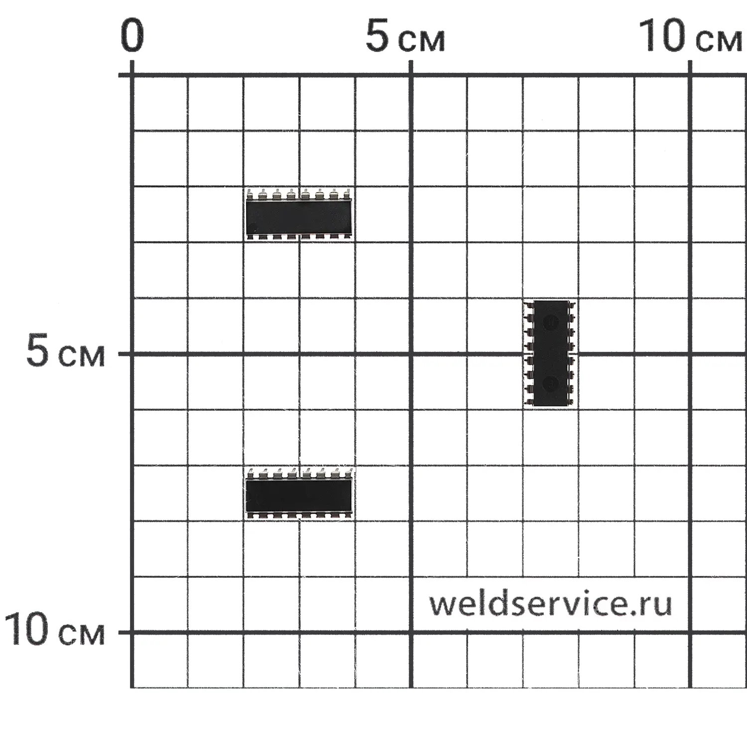 Микросхема HCF4053BE
