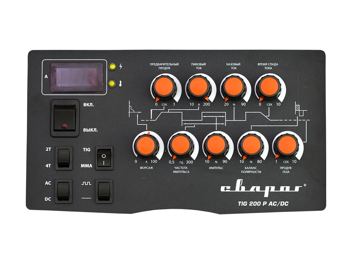 Аргонодуговой сварочный аппарат TECH TIG 200 P AC/DC (E101)