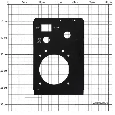 Панель задняя металл (CUT45(L207)