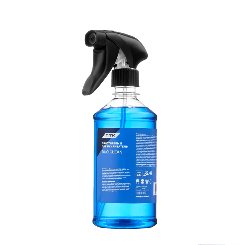 Очиститель и обезжириватель ПТК DUO CLEAN, 0,5л