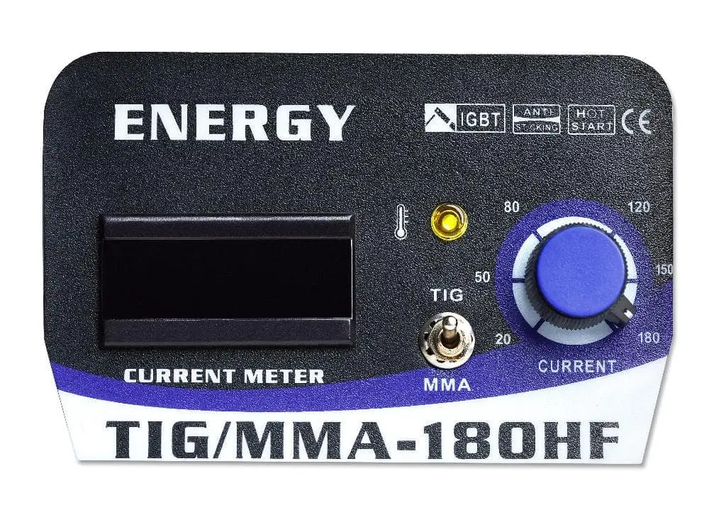 Аргонодуговой сварочный аппарат ENERGY TIG /MMA180HF