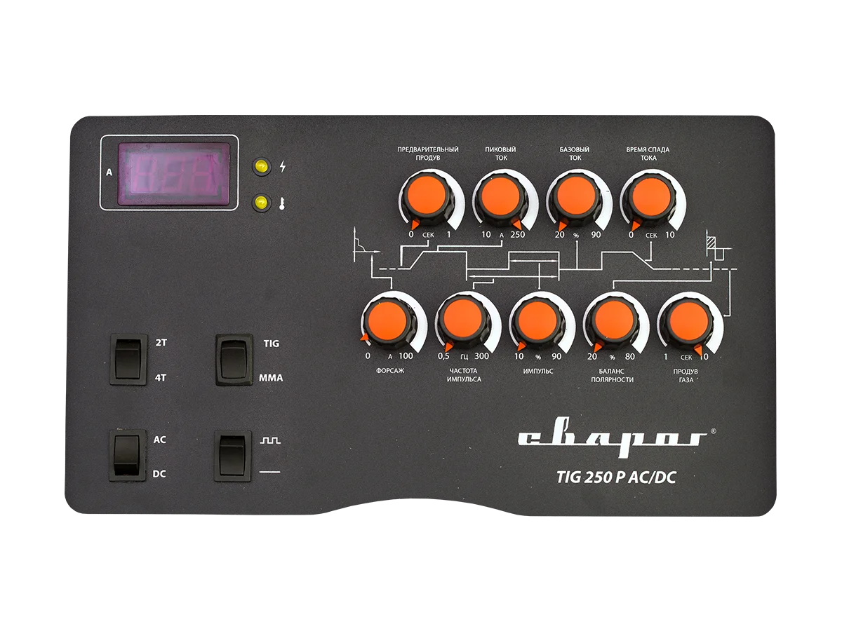 Аргонодуговой сварочный аппарат TECH TIG 250 P AC/DC (E102)