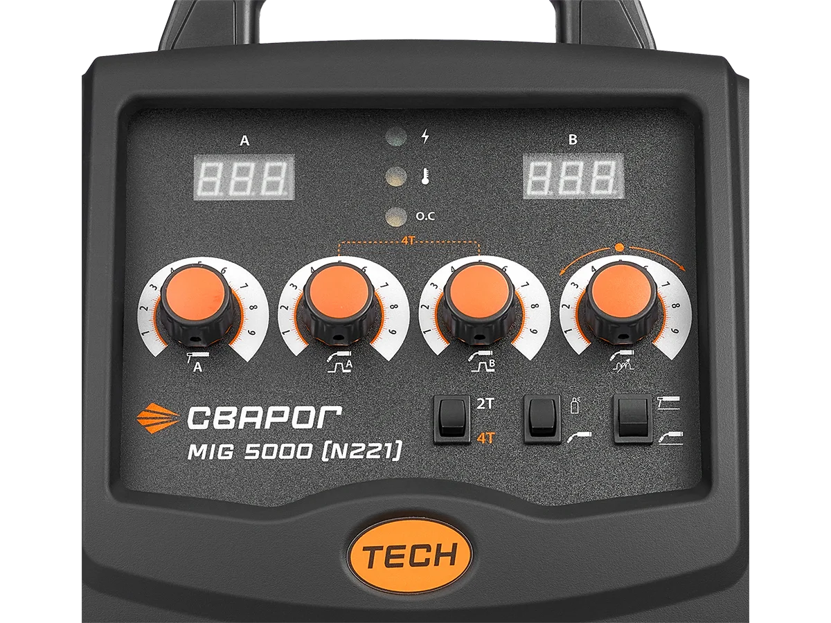 Сварочный полуавтомат TECH MIG 5000 (N221) (НГ/НК)