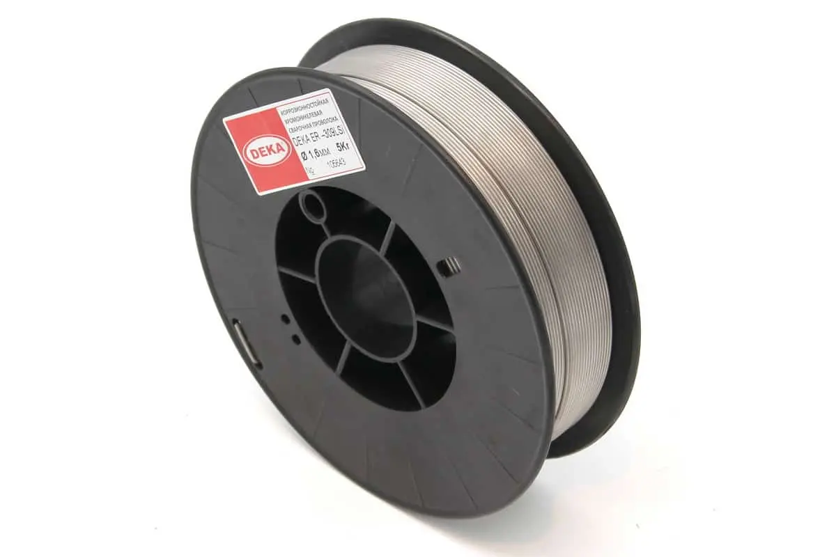 Нержавеющая проволока DEKA ER308LSi  катушка 5 кг d1,2