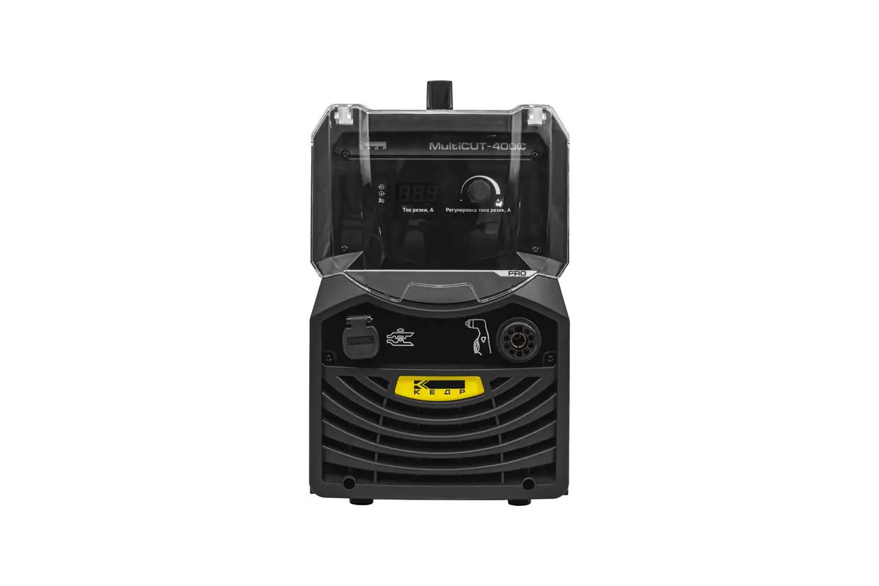 Установка воздушно-плазменной резки КЕДР MultiCUT-400C (встроенный компрессор, 220В, 15-40А, 12 мм)