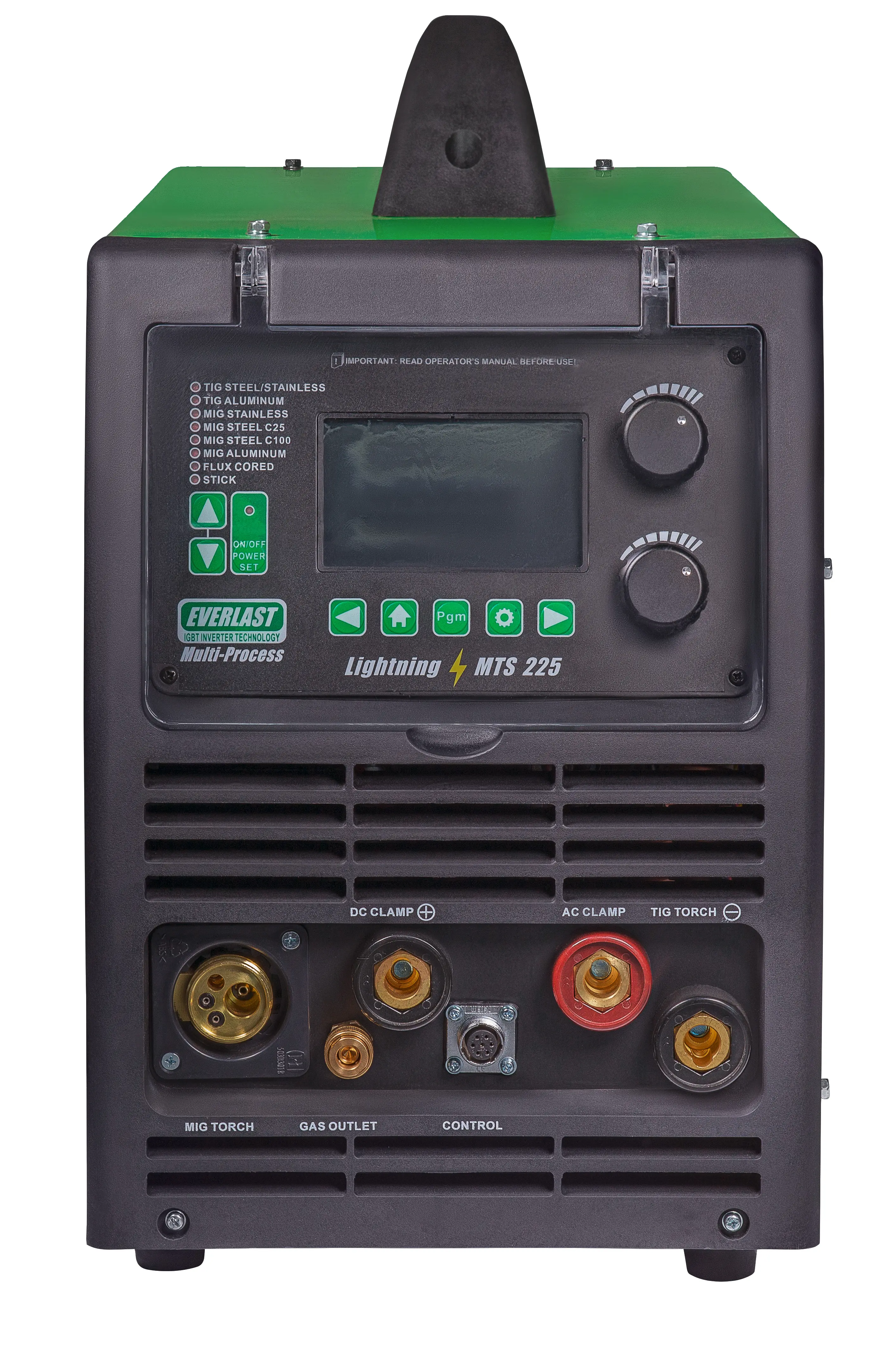 Lightning MTS 225 (MIG/TIG/STICK) Everlast Сварочный полуавтомат 2EV225MTS