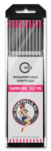 START SUPER MIX 3,2х175 Вольфрамовый электрод (розовый) WE32175