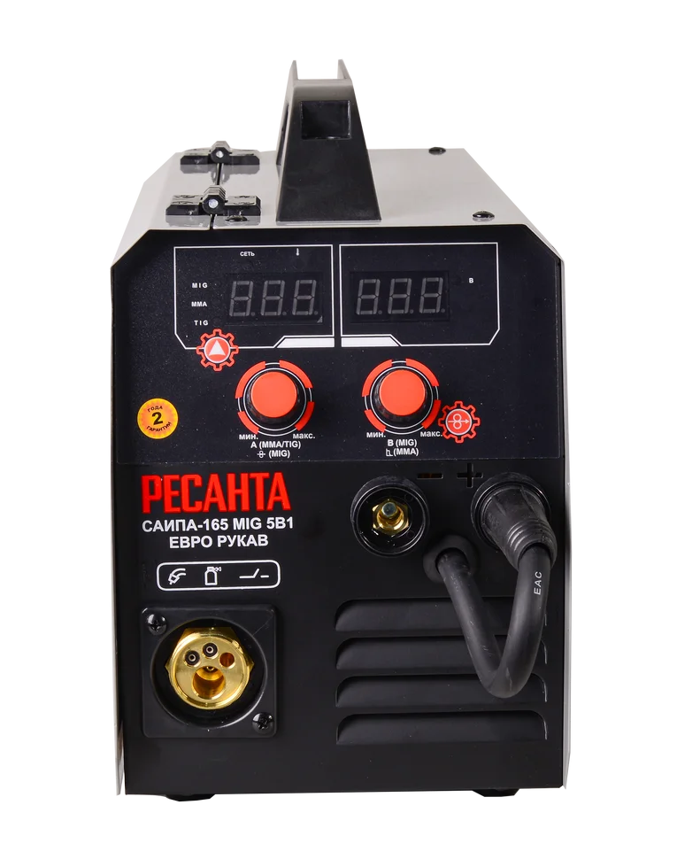 Сварочный полуавтомат Ресанта САИПА-165 Евро рукав (MIG/MAG)