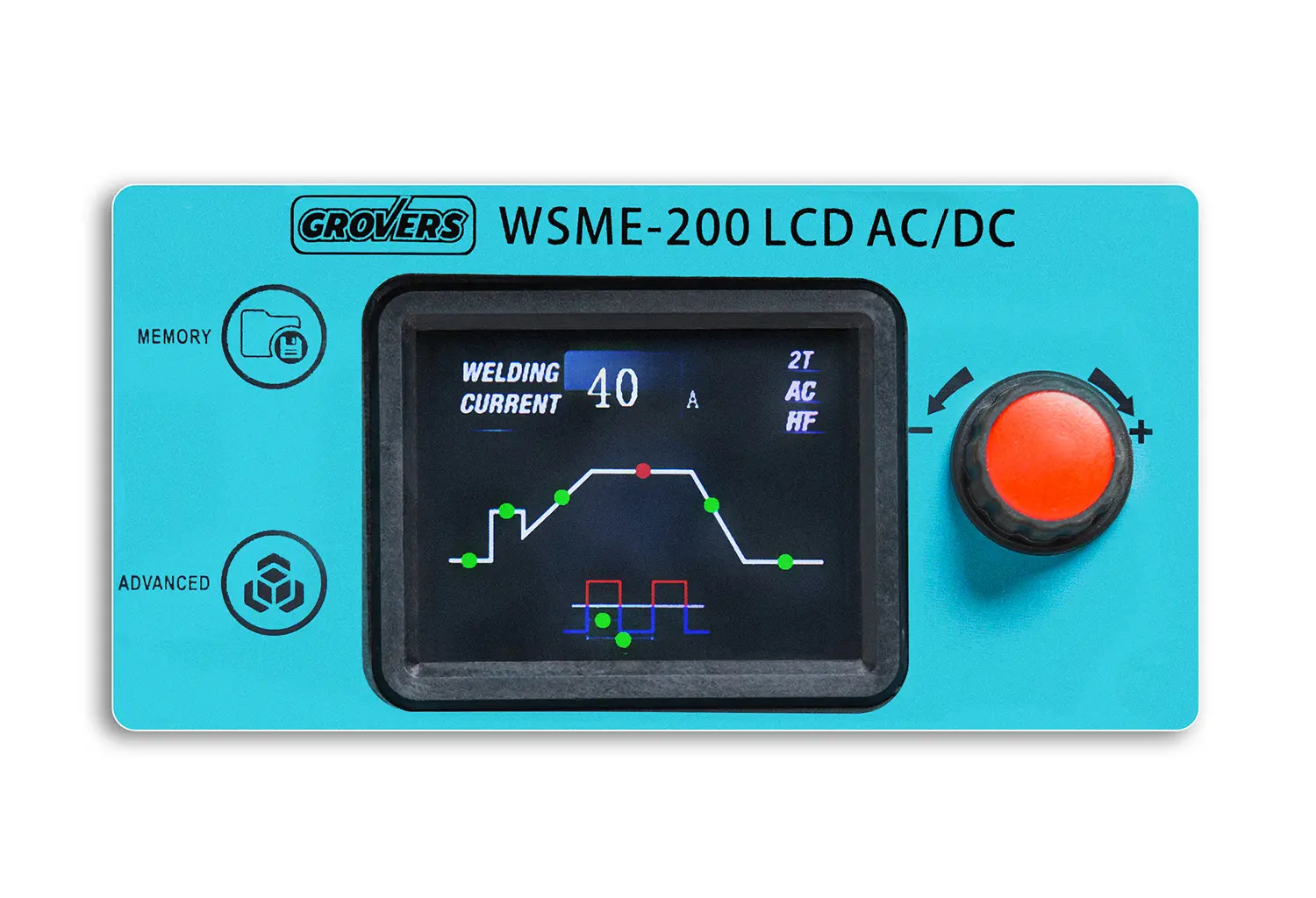 Сварочный инвертор GROVERS WSME 200 LCD AC/DC PULSE