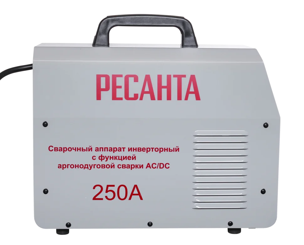 Сварочный аппарат инверторный Ресанта САИ-250 АД (AC/DC) сварочный аппарат MMA