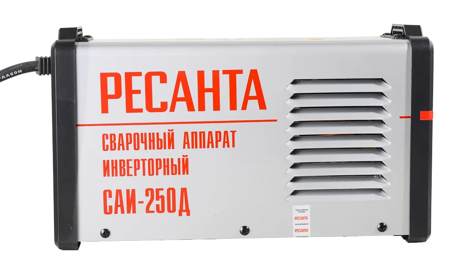 Сварочный аппарат инверторный Ресанта САИ-250Д сварочный аппарат MMA