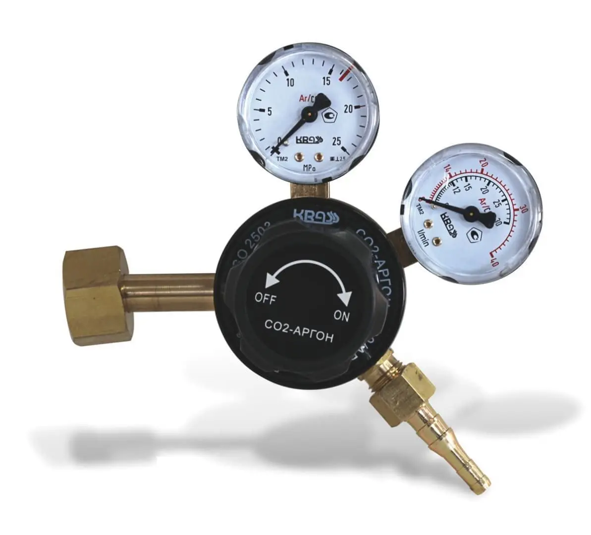Регулятор для аргона и углекислого газа KRASS У 30/АР 40 КР