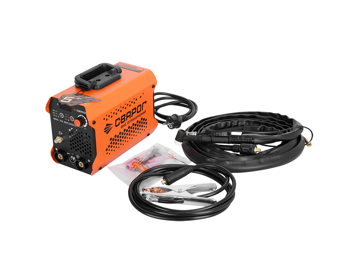 Аргонодуговой сварочный аппарат REAL TIG 200 (W2K1) сварочный аппарат 200А TIG DC MMA