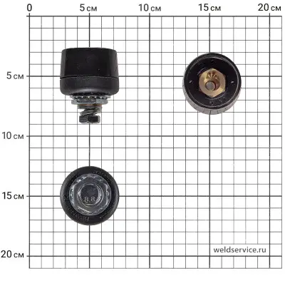 Разъём ОКС35-50 в корпусе