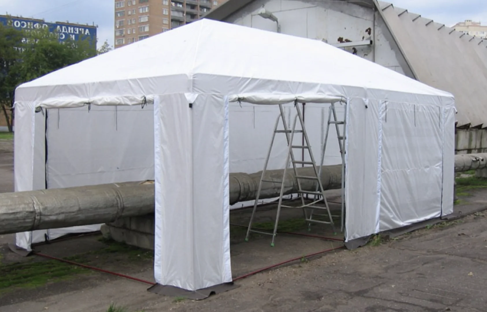Палатка сварщика 6×3 м (ТАФ)