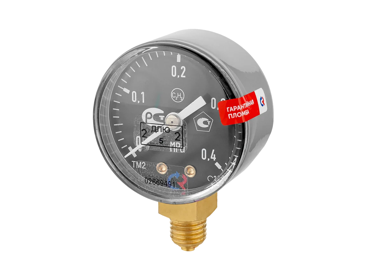 МАНОМЕТР ТМ-210Р 4,0 МПА С2Н2