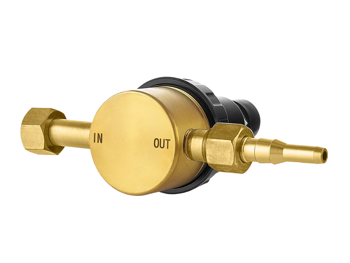 Экономайзер нерегулируемый (УГЛЕКИСЛЫЙ ГАЗ, АРГОН) , латунный