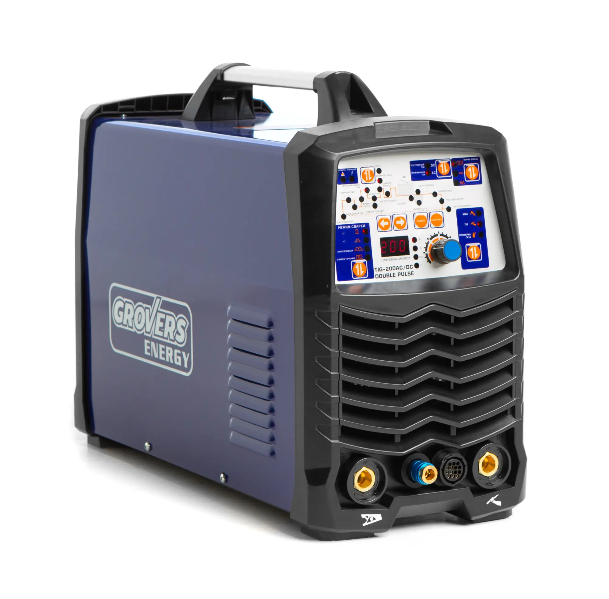 Сварочный инвертор GROVERS ENERGY TIG200 AC/DC DOUBLE PULSE