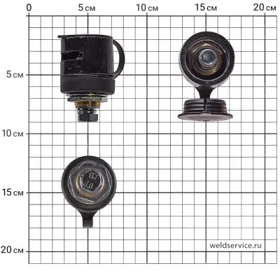 Разъём ОКС35-50 (ARC500(J11)) - черный