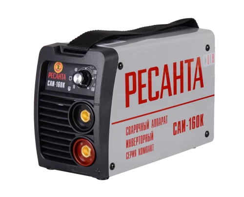 Сварочный аппарат инверторный Ресанта САИ 160К (компакт) сварочный аппарат MMA