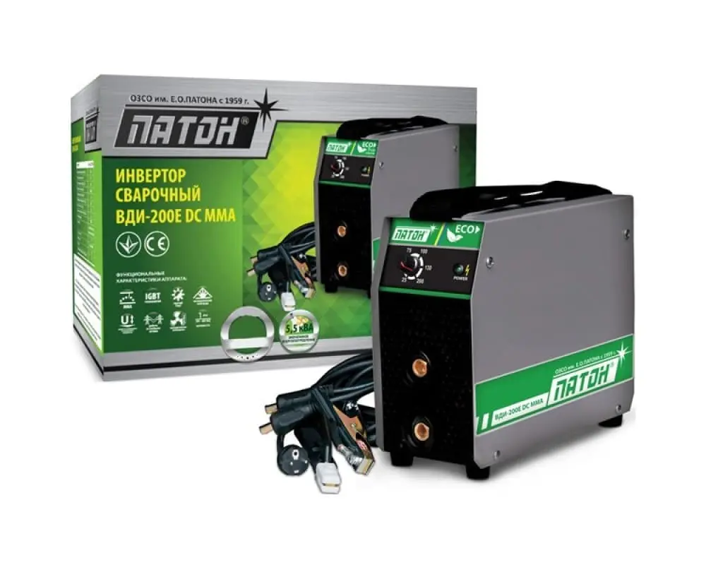 Сварочный инвертор ПАТОН ВДИ-200E DC MMA