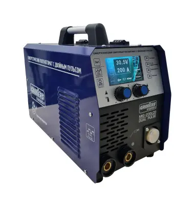 Сварочный полуавтомат GROVERS ENERGY MIG 200 LCD DUAL PULSE