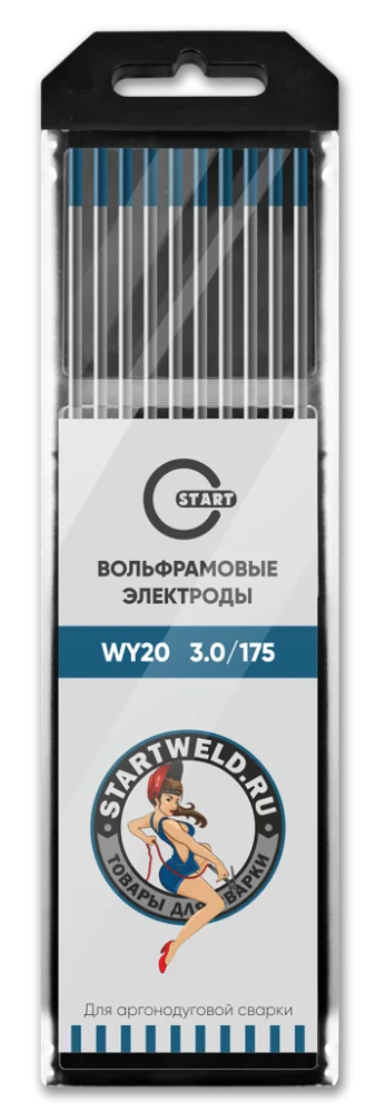 START WY 20 3,0/175 Вольфрамовый электрод (синий) WY2030175