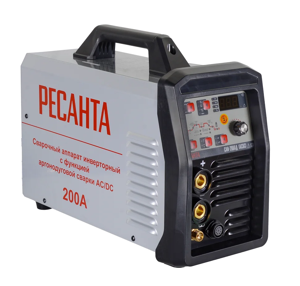 Сварочный аппарат инверторный Ресанта САИ-200АД (АС/DC)