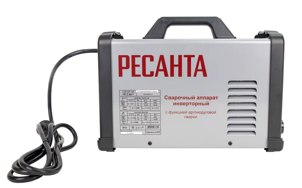 Сварочный аппарат инверторный Ресанта САИ-200 АД