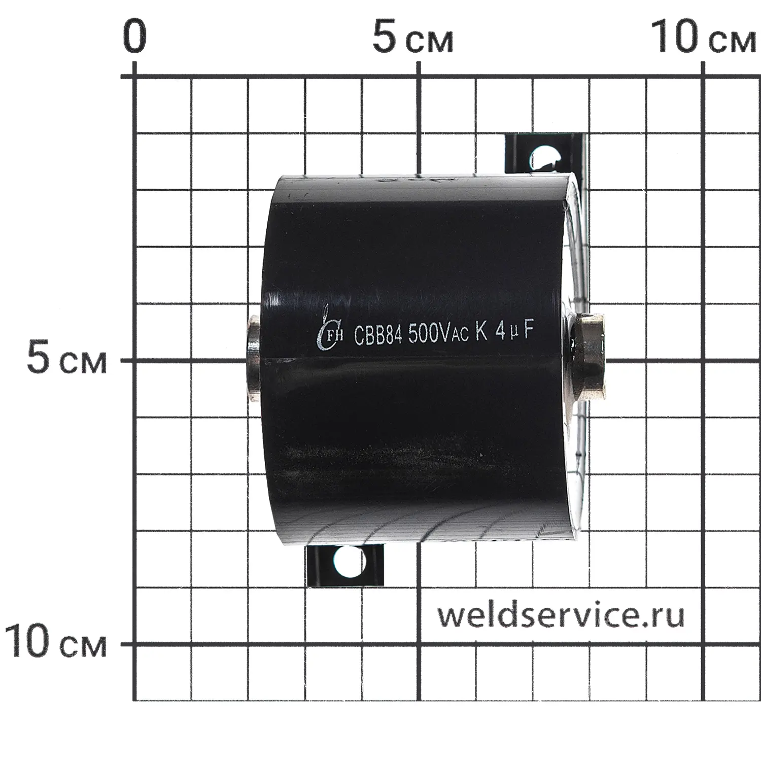 Конденсатор CBB84-500VAC-4uF-K