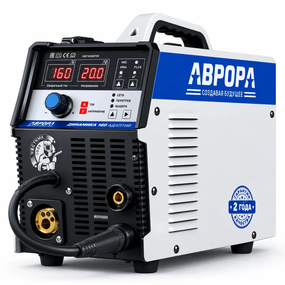 Инверторный сварочный полуавтомат АВРОРА Динамика 160 АДАПТИВ