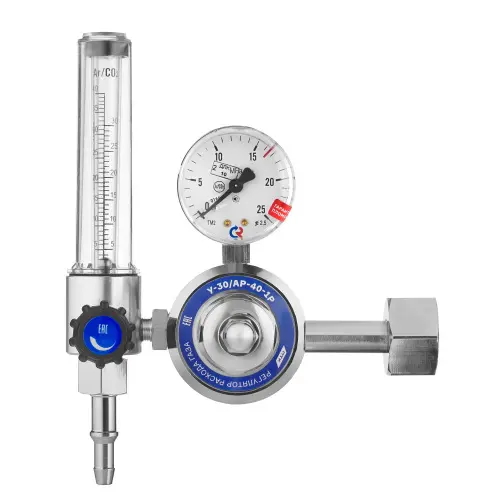 Регулятор расхода газа У-30/АР-40-1Р (манометр с поверкой)