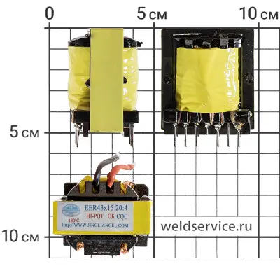 Трансформатор EER43x15/20:4