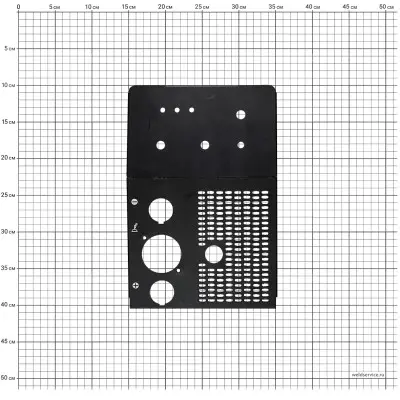 Панель передняя металл (MIG160(N24001)