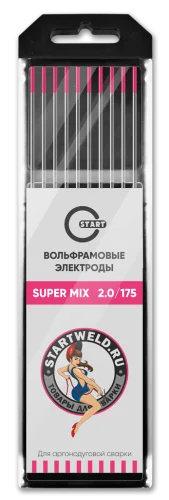 START SUPER MIX 2,0х175 Вольфрамовый электрод (розовый) WE20175