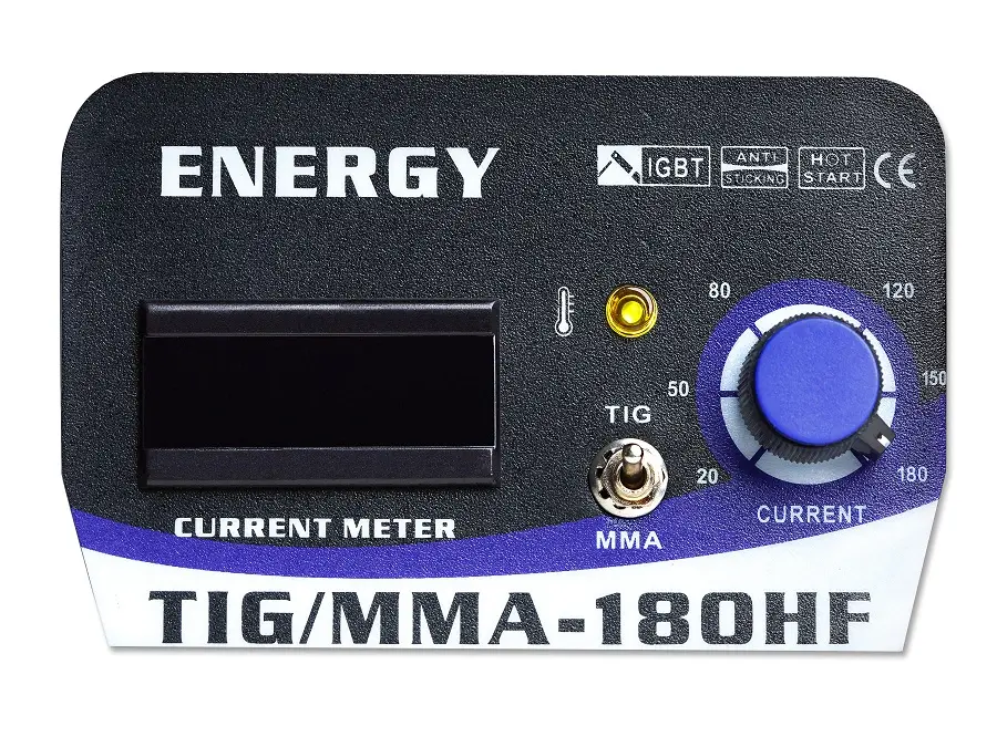 Сварочный инвертор GROVERS ENERGY TIG/MMA 180HF